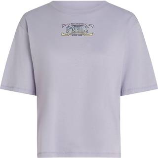 O'Neill Women's Summer Musthaves Back Print T-Shirt T-shirt Damer størrelse XL farve lilla