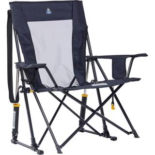 GCI Comfort Pro Rocker XL Campingstål størrelse 64,2 x 96,2 x 95,7 cm farve grå