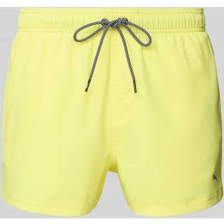 Men&#39;s Puma&#39;s Short Length Swimming Shorts, Yellow, Size S, Clothing - Yellow Alert - S