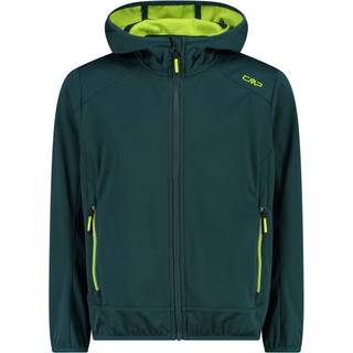 CMP Kid's Jacket Fix Hood Softshelljakke Børn størrelse 128 farve blå
