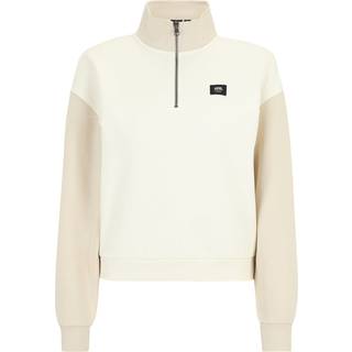 Vans - Colorblock Half Zip Sweatshirt, Woman, Beige, Size: S - Beige - S