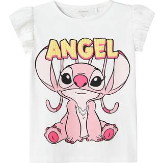 Asbiri Stitch T-shirt, Bright White, 104 cm