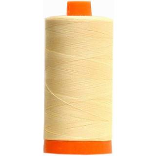 Aurifil mako bomuldstråd solid 50wt 1422yds smør