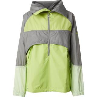 Vindjakke adidas x Stella McCartney Pull-On Jacket Green/ Bahia Glow/ Dove Grey L - Dove Grey - L