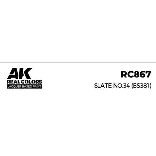 Real Colors: Slate No.34 (BS381) 17 ml.