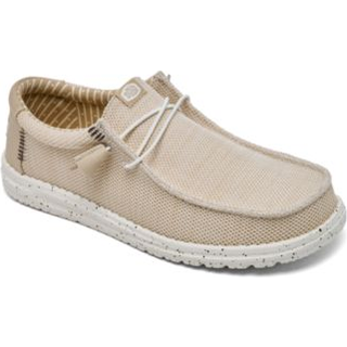 HeyDude Wally Stretch Sox Sneaker Herrer størrelse 47 farve beige/hvid