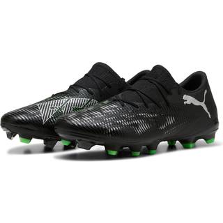PUMA FUTURE 8 MATCH FG/AG Low Football Boots Unisex, Shoes, Black/Cool Light Gray/Green, 44
