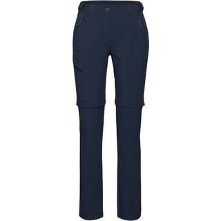Mammut Women's Runbold IV Zip Off Pants Zip off-bukser Damer størrelse 34 - Regular farve marine
