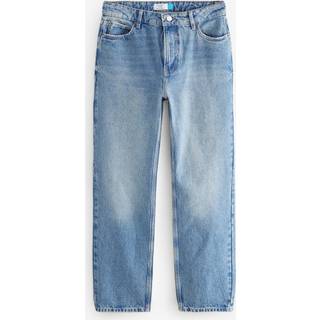 Next Dark Blue Straight Leg 100% Cotton Jeans