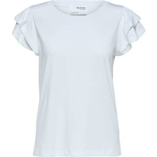 Bomuldsflæset T-shirt