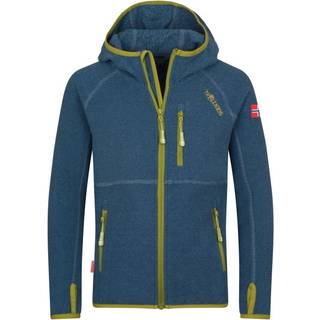 Trollkids Kids Sandefjord Jacket Fleecejakke Børn størrelse 104 farve blå