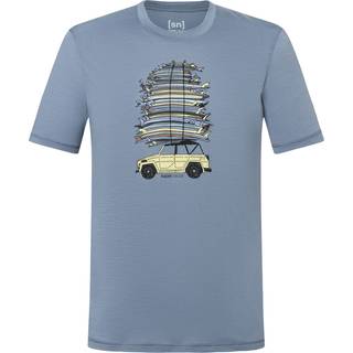 super.natural Men's Surf Trip Tee Flint Stone/various, XL