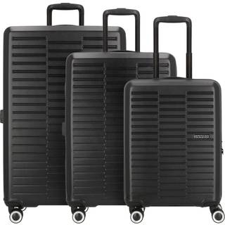 American Tourister Kuffertsæt (4 hjul) sort