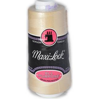 Maxi Lock Alll Purpose Thread Natural 3000 YD Cone MLT-040