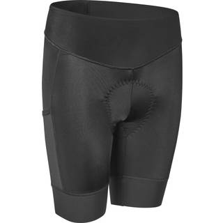 GripGrab Ride cykelshorts med pude sort dame - Størrelse Small