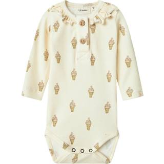 Lil Atelier Body Turtledove Med Vaffelis