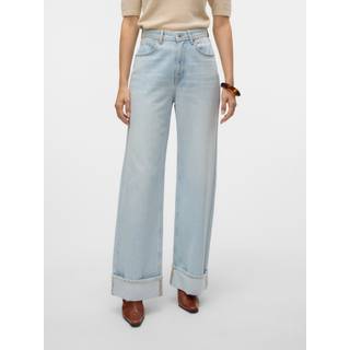 Vmkathy Superhøj Talje Wide Leg Fit Jeans