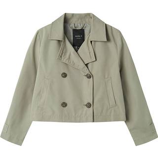 NAME IT Trench Coat Madelin Shadow