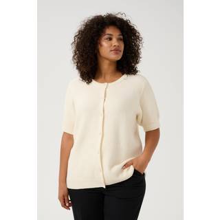 Kaffe Curve Kcverina Knit Cardigan Strik 10583028 Chalk (MEDIUM)