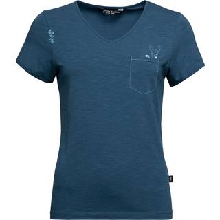 Chillaz Women's Cala Luna T-Shirt T-shirt Damer størrelse 38 farve blå