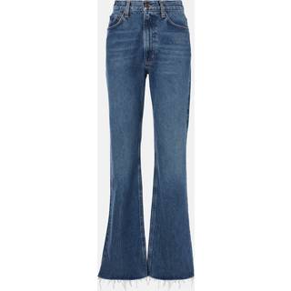 Agolde Leena mid-rise straight jeans - blue - XL