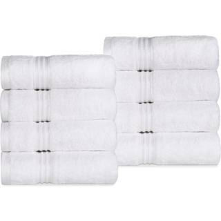 Superior egyptisk bomuld 8-delt hndkldest Hndklde Basics Til hurtigtrrende Absorberende Sm hndklder Ansigts Spa Kkken Badevrelse Essen