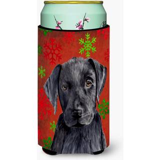 Labrador r?de og gr?nne snefnug Jul H?j dreng Drik Isolator Drik Isolator Hugger