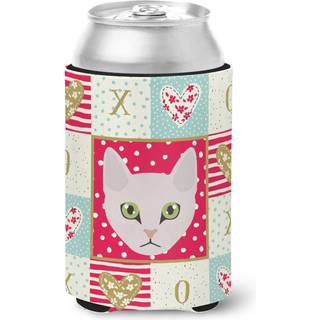 """"Caroline's Treasures CK5097CC Burmilla Cat Love Can eller Bottle Hugger kold-drik-koozies Multicolor""""