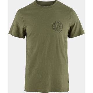 Fjällräven Hemp Blend Out Here T-Shirt T-shirt Herrer størrelse S farve olivengrøn