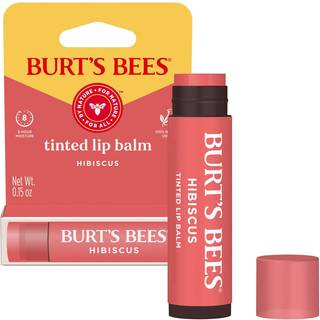Burt's Bees Lip Tint Balm Langvarig 2 i 1 Duo tonet Balm Formula Color tilf?rt med fugtgivende sheasm?r til en naturlig udseende bygning af finis
