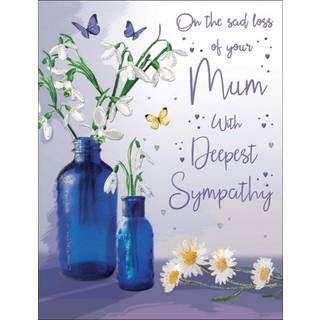 Lejlighedskort sympati Mamma - 8 x 6 tommer - Regal Publishing