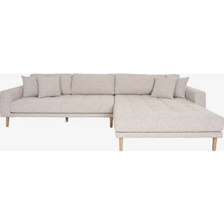 Lido Lounge Sofa - højrevendt i beige