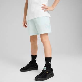 Men&#39;s Puma Essentials Logo Lab Summer Woven Shorts Youth, Blue, Size 13-14Y, Clothing - Peaceful Blue - 13-14Y
