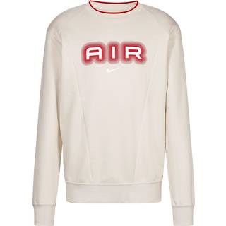 Nike Air Crew Fleece Sweatere Herrer størrelse XL farve hvid/beige