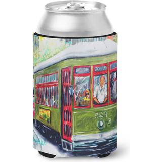 """" Caroline's Treasures MW1338CC Streetcar Mid Summer Can eller flaske Hugger Kold-bjælke-Koozies Multicolor """"
