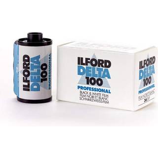 Ilford 1780624 Delta 100 Professionel sort-hvid film ISO 100 35mm 36-eksponering
