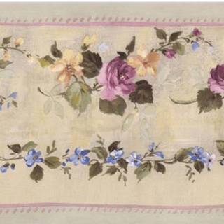 Concord Wallcoverings Classic Floral Vine Mønster Tapet Border Colour