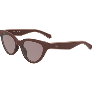 Calvin Klein Junior CKJ25301S 605 Solbriller Bio-injekt Bordeaux Rød Cat Eye Normal