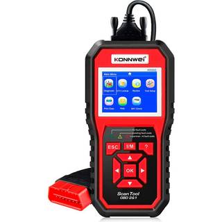 KONNWEI KW850 - OBD2, EOBD, OBD1 - Bildiagnostik Scanner med skærm (inkl. taske)