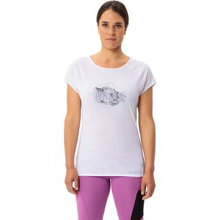 Vaude Women's Tekoa T-Shirt II Funktionsshirt Damer størrelse 38 farve hvid