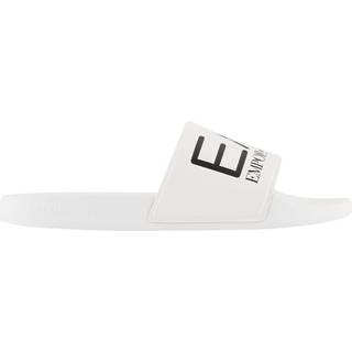 EA7 Emporio Armani Logo Hvid SliderEU 45 (UK 10)