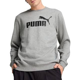 PUMA Essentials No. 1 Logo Crew Men, Men, Medium Gray Heather, XXL