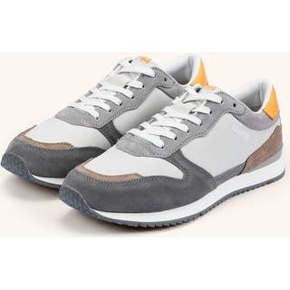 LLOYD ELMORE Herre Sneaker GREY/POLVERE/ORANGE Str. 48
