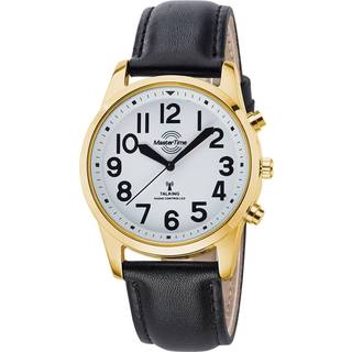 Master Time MTGA-10940-12L Herrenuhr Sprechende Funkuhr 43mm