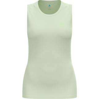 Odlo Women's Merino 160 BL Top Crew Neck Singlet Merino undertøj Damer størrelse XS farve grøn