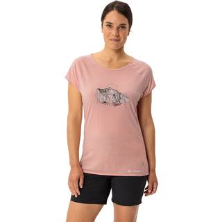 Vaude Women's Tekoa T-Shirt II Funktionsshirt Damer størrelse 42 farve pink