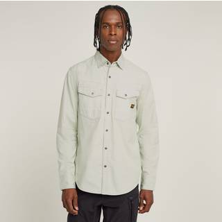 Dakota Slim Shirt - Grey - Men