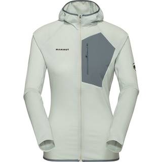 Mammut Women's Aenergy Light Midlayer Hooded Jacket Fleecejakke Damer størrelse L farve grå