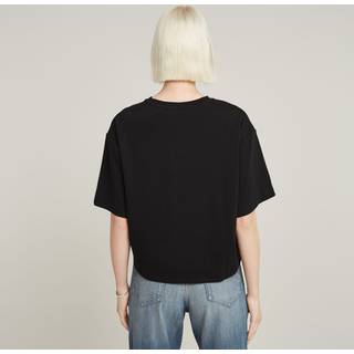 G-Script Loose Top - Black - Women