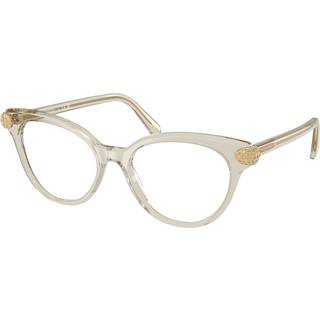Swarovski Kvinde SK2046 3003 Optiske stel Acetat Brun Transparent Pantos Normal